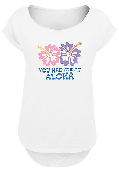 F4NT4STIC T-Shirt "You had me at Aloha" Premium Qualität günstig online kaufen