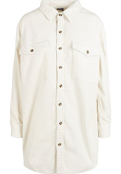 URBAN CLASSICS Kurzarmshirt Urban Classics Damen Ladies Long Corduroy Overs günstig online kaufen