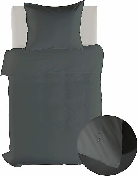 YELLOW Bettwäsche "Suite-Mumbai" 2 Stk. tlg. Uni Design, 100% Baumwolle ab günstig online kaufen