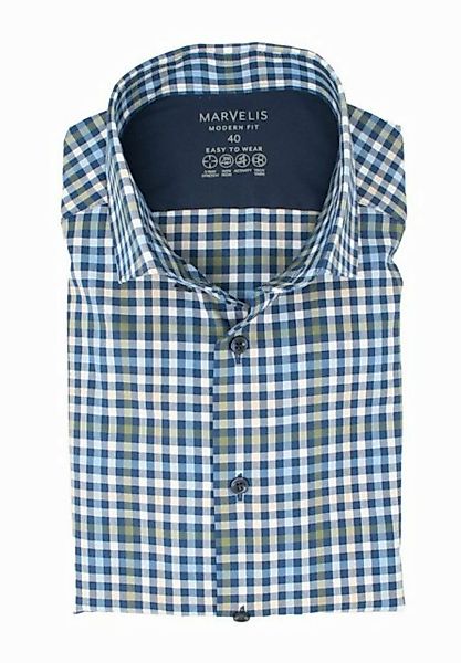 MARVELIS Businesshemd MODERN FIT - Easy To Wear Hemd normale, leicht tailli günstig online kaufen