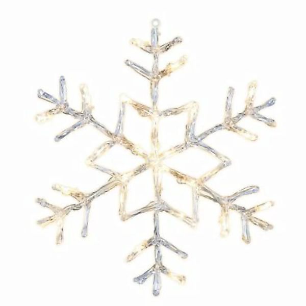 MARELIDA LED Schneeflocke Fensterdeko auch Außen D: 40cm transparent  Erwac günstig online kaufen