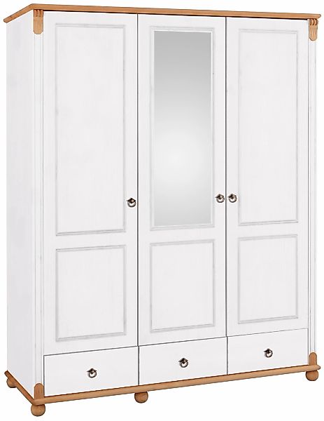 Home affaire Kleiderschrank "Tessin, Dretürenschrank, 3-türig", (B/H/T ca. günstig online kaufen