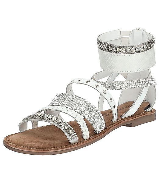 Lazamani Sandalen Leder/Textil Schaftsandalette günstig online kaufen