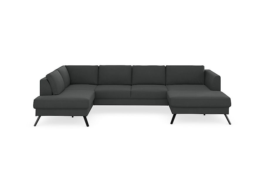 sit&more Wohnlandschaft »Lindholm U-Form« mit Sitztiefenverstellung und Fed günstig online kaufen