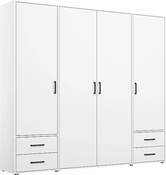 rauch Drehtürenschrank "Voyager, Kleiderschrank mit Außenschubkästen, Garde günstig online kaufen