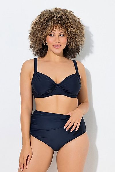 Ulla Popken Bügel-BH Bügel-Bikini Raffung Träger verstellbar günstig online kaufen