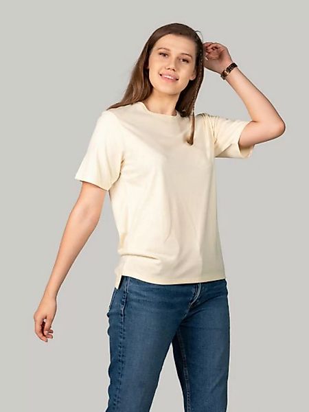 BLUVERD Rundhalsshirt Oversize-T-Shirt mit Rundhalsausschnitt günstig online kaufen