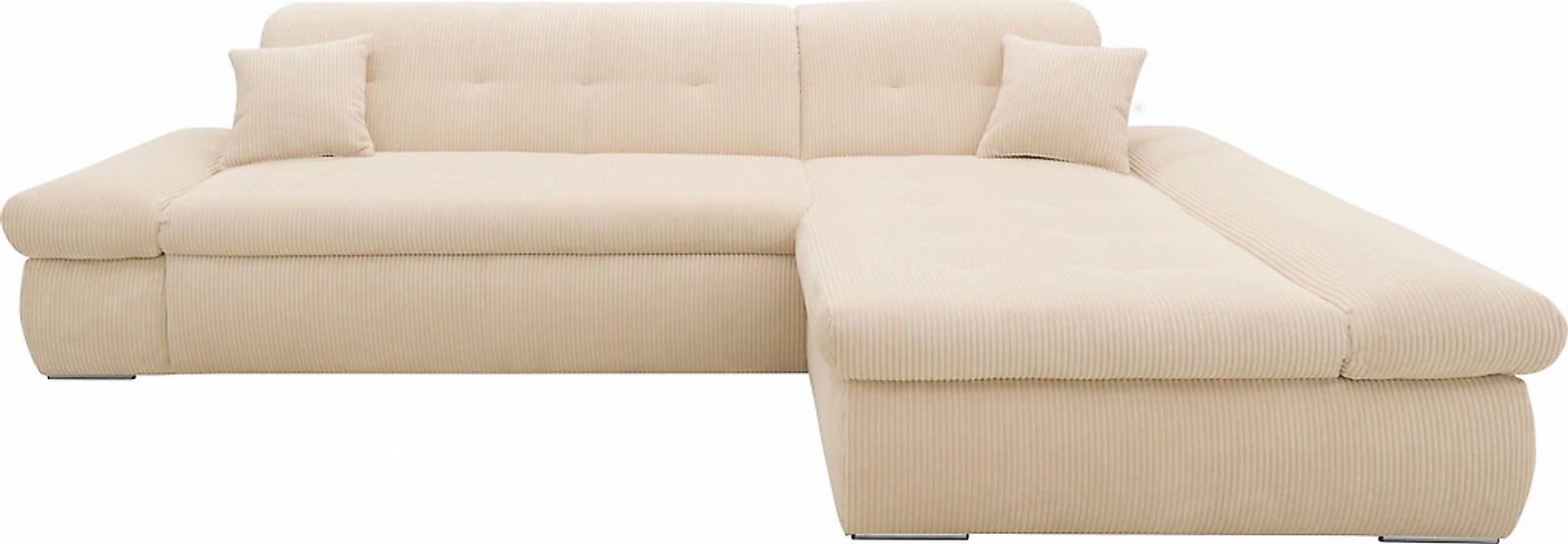 DOMO collection Ecksofa »Moric Luxus - B/T/H 300/172/80 cm, XXL-Format«, L- günstig online kaufen