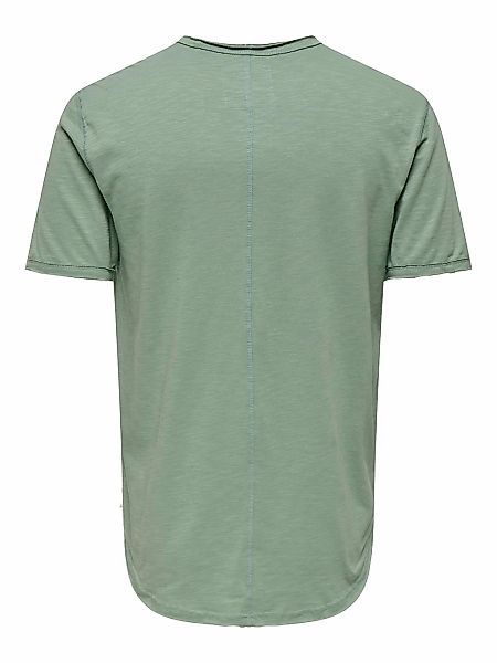 ONLY & SONS Rundhalsshirt ONSBENNE LONGY günstig online kaufen