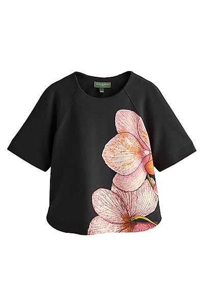 Next T-Shirt Kastiges Kew Collection Krepp-T-Shirt günstig online kaufen