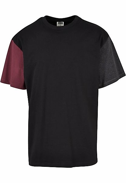URBAN CLASSICS T-Shirt "Urban Classics Herren Organic Oversized Colorblock günstig online kaufen