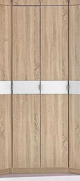 priess Eckkleiderschrank "Kleiderschrank Schrank Garderobe Wäscheschrank Ma günstig online kaufen
