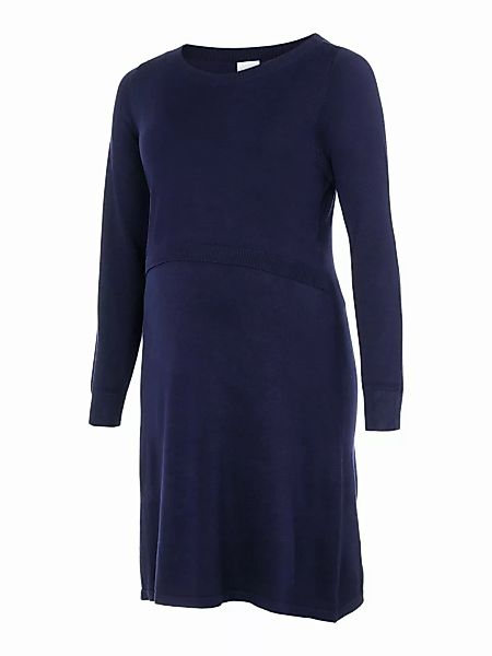 MAMA.LICIOUS Mlpaulina Curve 2-in-1 Umstandskleid Damen Blau günstig online kaufen