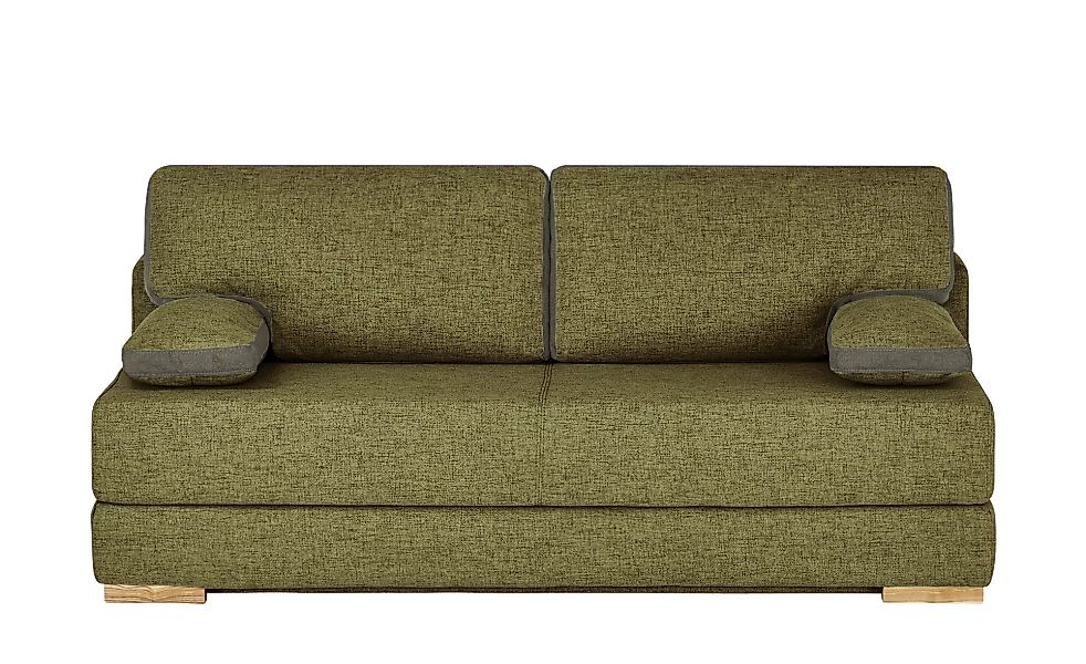 Schlafsofa - grün - 202 cm - 95 cm - 98 cm - Polstermöbel > Sofas > Einzels günstig online kaufen