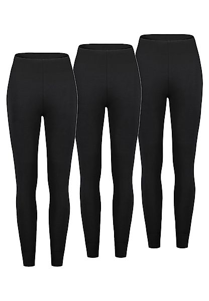SUBLEVEL Leggings 3er-Pack hoher Bund elastisch günstig online kaufen