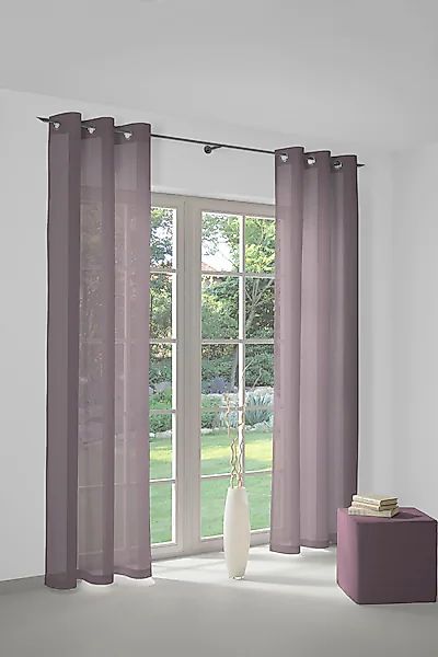 Wirth Vorhang »Sunday« Ösen 1 Stk. tlg. günstig online kaufen