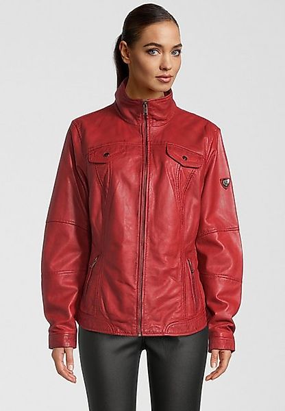 H.I.S Lederjacke SARINA (1-St) mit Reversekragen günstig online kaufen