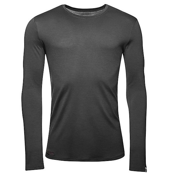 Kaipara - Merino Sportswear Langarmshirt Merino Longsleeve Herren Slimfit 2 günstig online kaufen