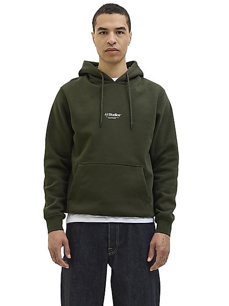 Jack & Jones Herren Hoodie Kapuzenpullover JJESOHO SWEAT HOOD - Relaxed Fit günstig online kaufen
