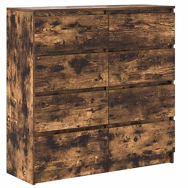 vidaXL Sideboard Räuchereiche 100x35x99 cm Holzwerkstoff 3328493 günstig online kaufen
