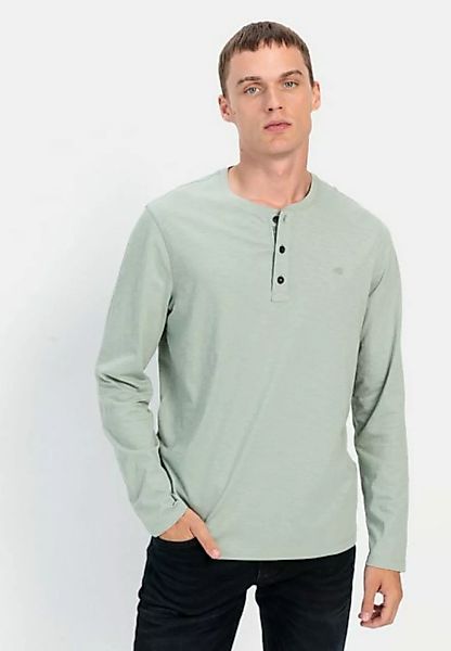 camel active Henleyshirt aus reiner Baumwolle günstig online kaufen