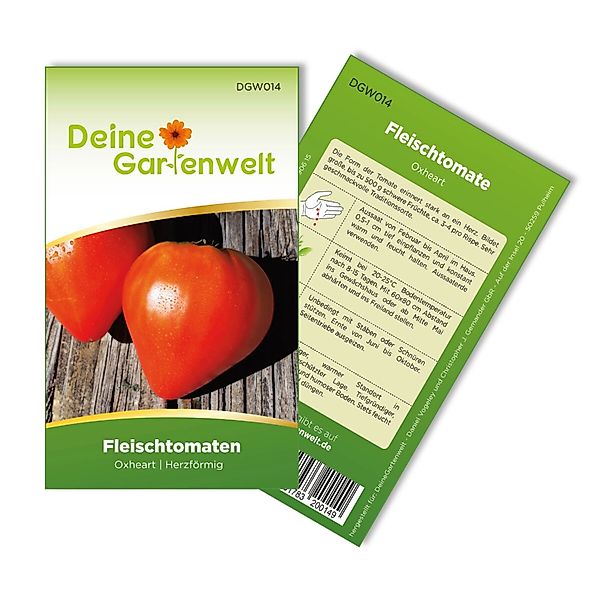 Deine Gartenwelt Fleischtomate Oxheart Ochsenherz Samen günstig online kaufen