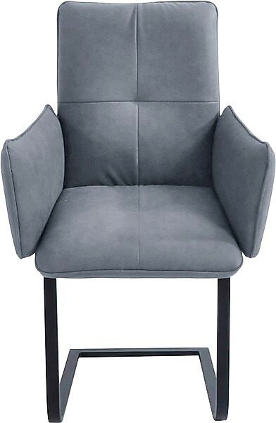 K+W Komfort & Wohnen Freischwinger () Freischwinger, Gestell in Metall schw günstig online kaufen