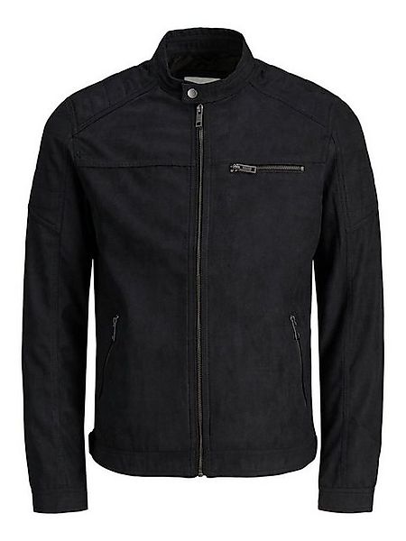 Jack & Jones Lederjacke Kunstleder Jacke Biker Blouson Bomber Übergangsjack günstig online kaufen