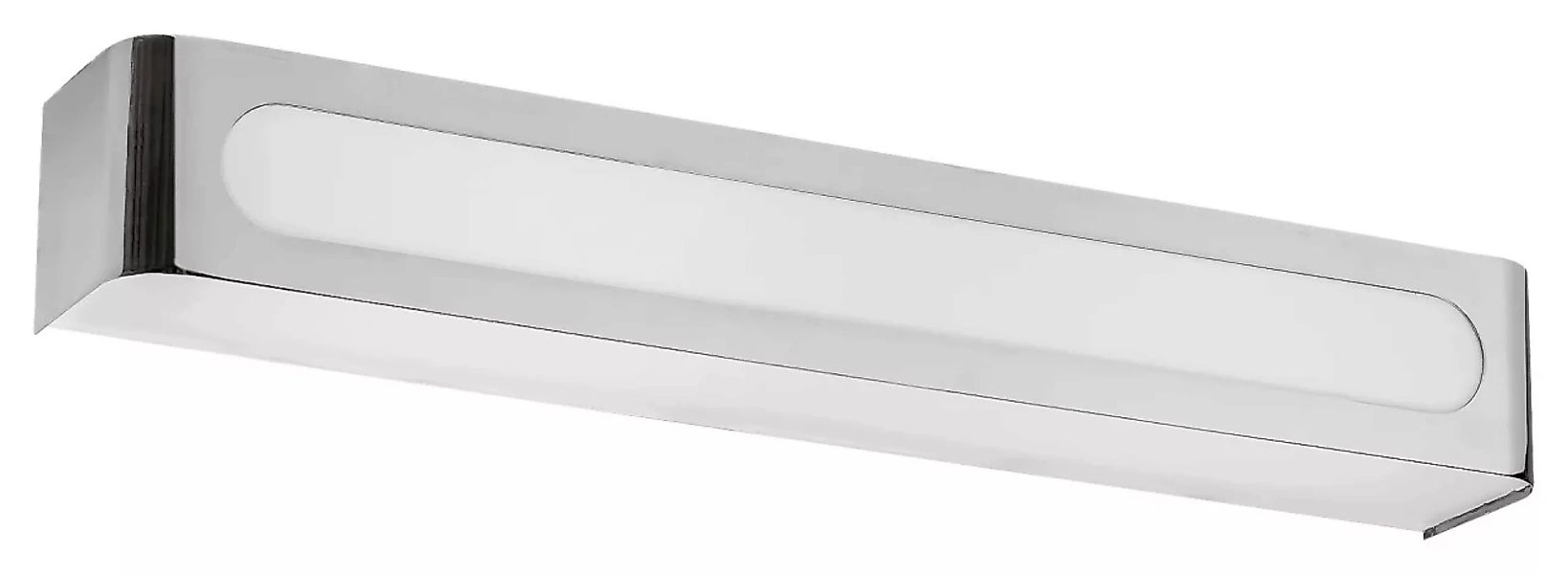 LED Wandleuchte Chromfarben Weiß 12W Metall Kunststoff Jakub günstig online kaufen