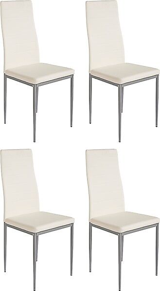 Home affaire Esszimmerstuhl »Pluto«, (Set), 4 St., Kunstleder, Bezug in Kun günstig online kaufen