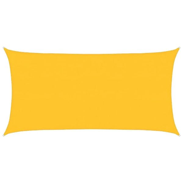 vidaXL Sonnensegel 160 g/m² Gelb 2,5x5 m HDPE 311566 günstig online kaufen