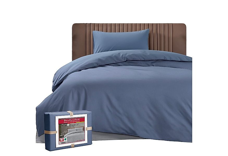 DecoHomeTextil Heimtextilmanufaktur Bettwäsche Set Bettgarnitur mit Reißver günstig online kaufen