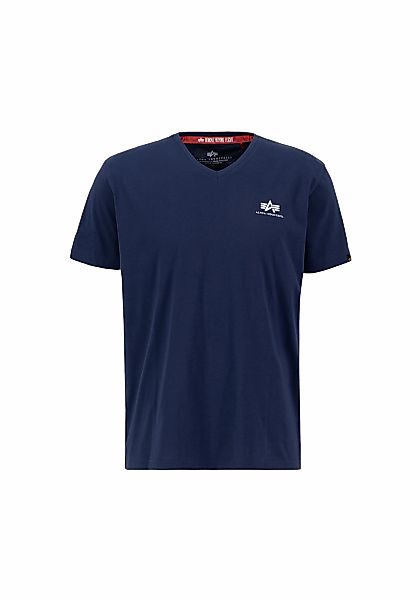 Alpha Industries T-Shirt "Basic V-Neck T-Shirt SL" günstig online kaufen
