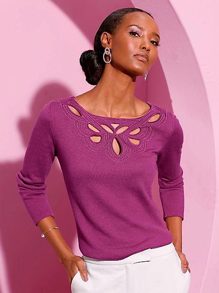 creation L Strickpullover "Modal-Mix-Pullover" günstig online kaufen
