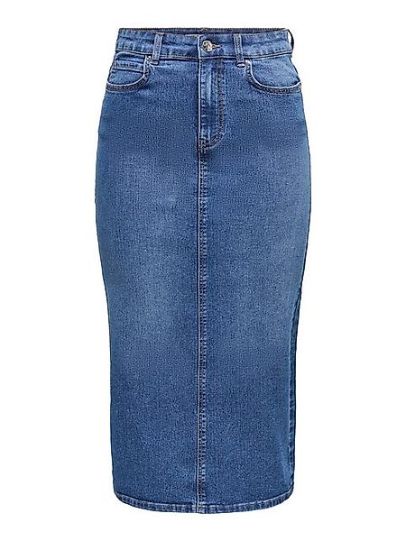 ONLY Jeansrock ONLWONDER MIDI BACK SLIT SKIRT PIM DNM günstig online kaufen