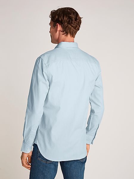 Tommy Hilfiger Businesshemd FLEX DOBBY SF SHIRT mit Logostickerei günstig online kaufen