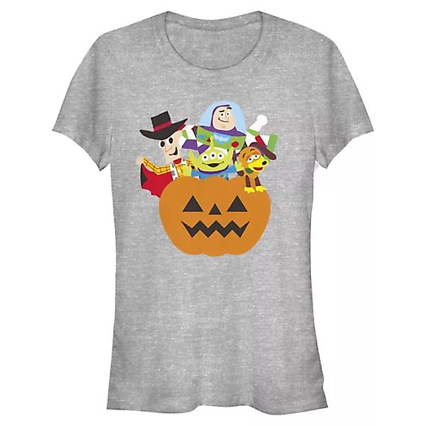 Pixar - Toy Story - Gruppe Pumpkin Surprise - Halloween - Frauen T-Shirt günstig online kaufen