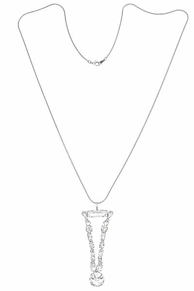 COLLEZIONE ALESSANDRO Lange Kette "Ausrufezeichen", mit verschieden großen günstig online kaufen