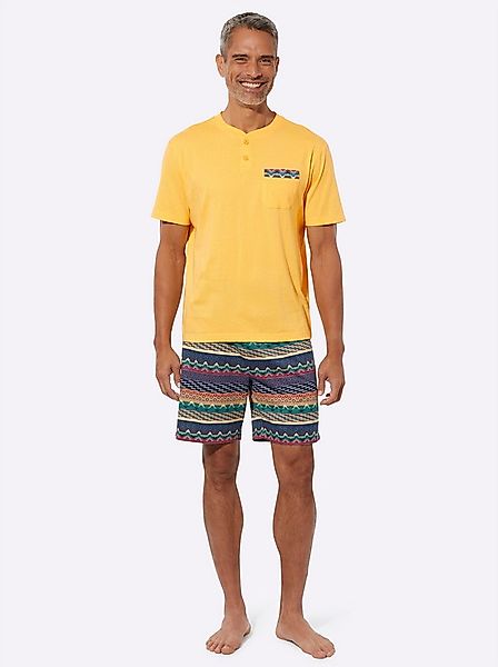 Sieh an! Schlafanzug Shorty Kurzarm günstig online kaufen