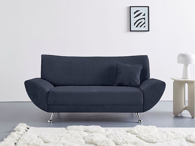 INOSIGN 2-Sitzer Saltare, elegant und komfortabel, toller Designfuß günstig online kaufen