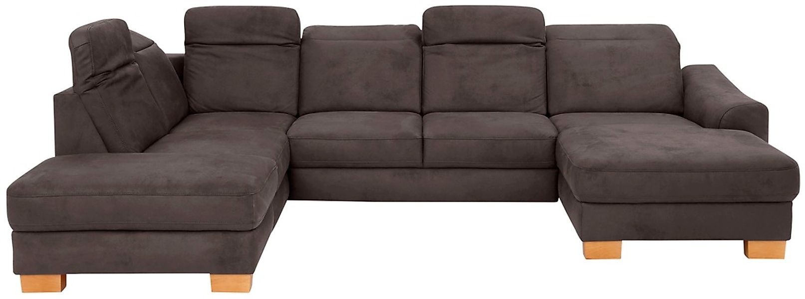 Home affaire Wohnlandschaft "Dundee U-Form" wahlweise mit Kopfteilverstellu günstig online kaufen