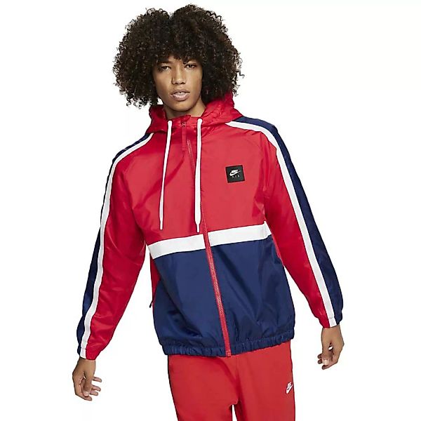 Nike Sportswear Air Seasonal Jacke L University Red / Blue Void / White günstig online kaufen