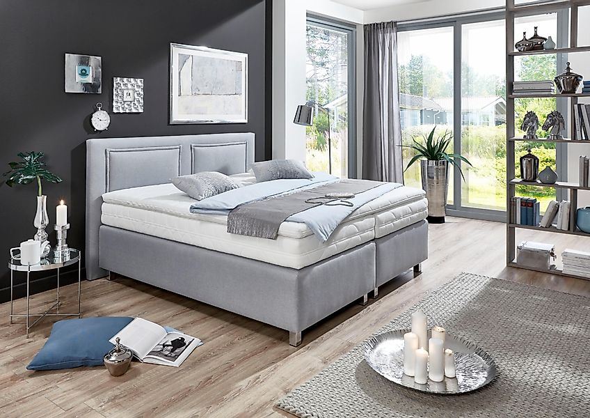 Westfalia Schlafkomfort Boxspringbett wahlweise mit Bettkasten günstig online kaufen