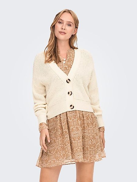 JDY Strickjacke JDYJUSTY L/S SHORT CARDIGAN günstig online kaufen