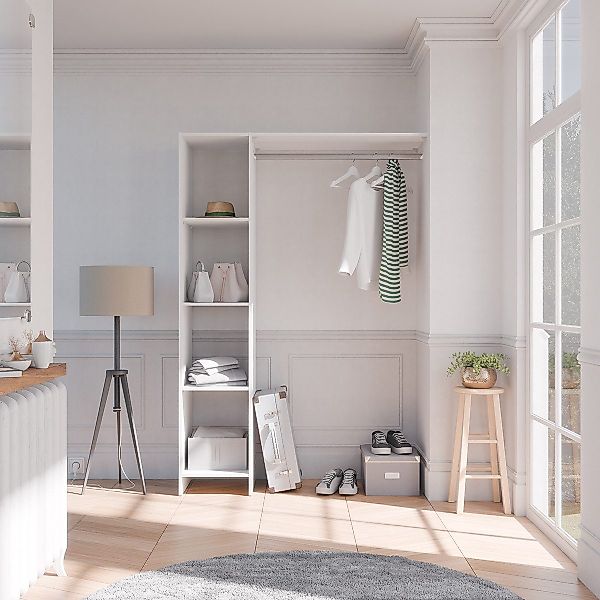 habeig Kleiderschrank Schrank begehbar offen Regal günstig online kaufen