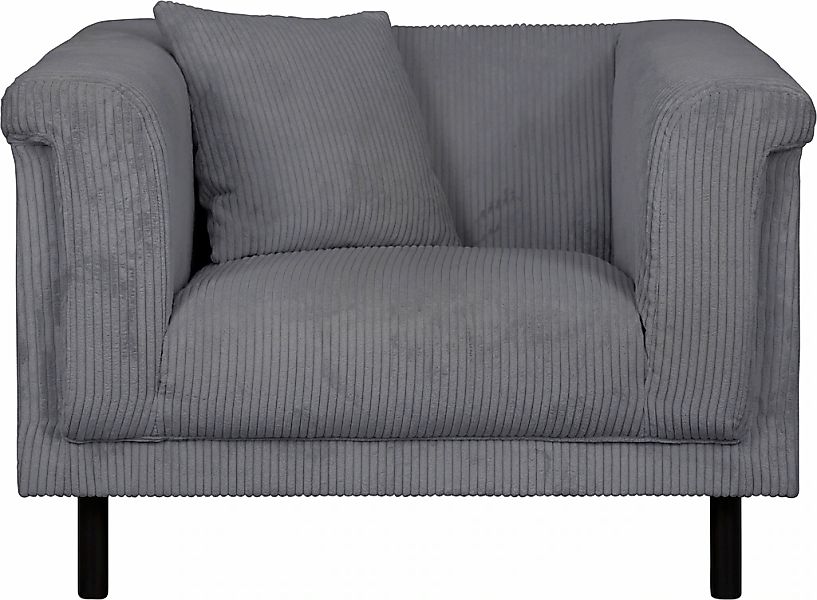 INOSIGN Sessel "AGNIA B/T/H: 100/85/71 cm", incl. Zierkissen, auch in Cord günstig online kaufen