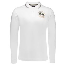 La Martina Langarm-Poloshirt XMP307 Herren Langarmshirt, günstig online kaufen