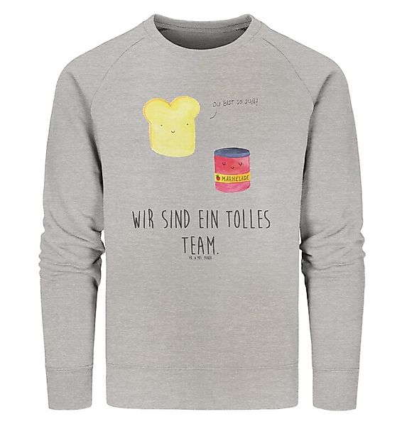 Mr. & Mrs. Panda Longpullover Toast Marmelade Größe XL - Heather Grey - Ges günstig online kaufen