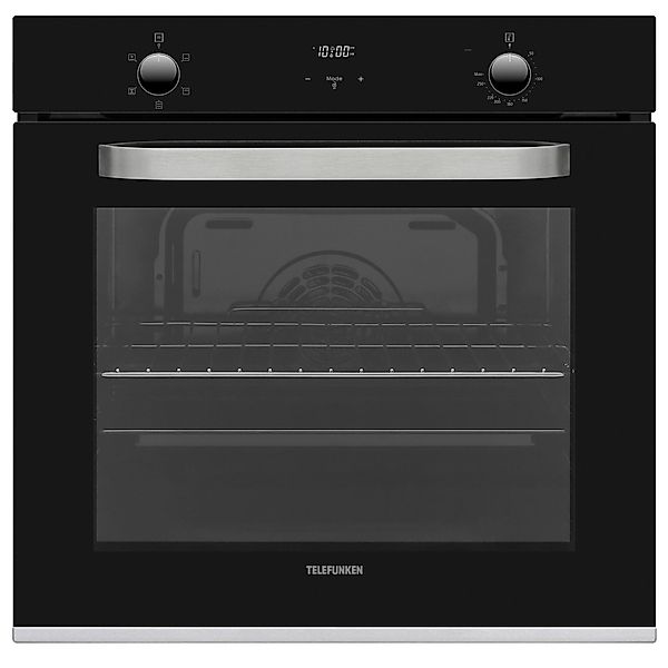 Telefunken Einbaubackofen Ofen Autark mit 73 Liter 60 cm 5 Betriebsarten B- günstig online kaufen