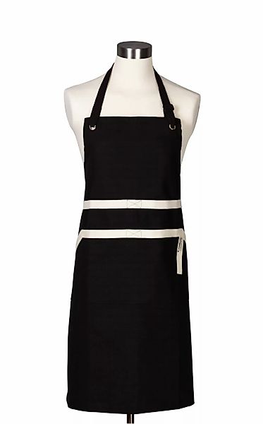 Le Creuset Küchen-Schürze Textil Schwarz günstig online kaufen